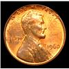 Image 2 : 1960-p Lg Date Lincoln Cent 1c Grades Choice Unc RB