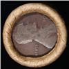 Image 2 : Mixed small cents 1c orig shotgun roll, 1918-d Wheat Cent, 1892 Indian Cent other end, Brinks Wrappe