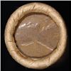 Image 2 : Mixed small cents 1c orig shotgun roll, 1916-d Wheat Cent, 1899 Indian Cent other end, Brinks Wrappe