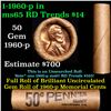 Image 1 : Shotgun Lincoln 1c roll, 1960-p 50 pcs Brandt Wrapper