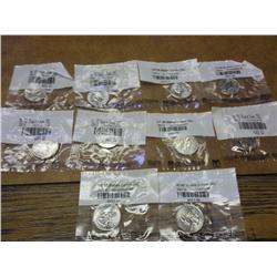 10 Assorted State Quarters (UNC) All "D" Mint Mark