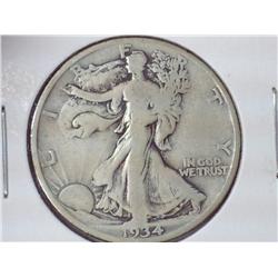 1934-D Walking Liberty Half Dollar