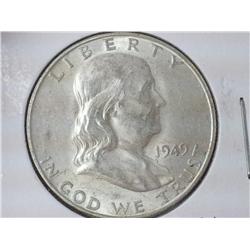 1949-D Franklin Half Dollar
