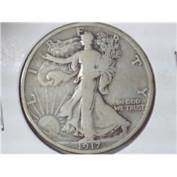 1917 Walking Liberty Half Dollar