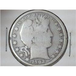 1902 Barber Half Dollar