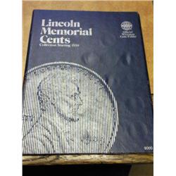 Whitman Album Of Lincoln Cents 1959 & Up, 36 Coins