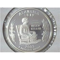 2003-S Alabama Silver Quarter (GEM Proof)