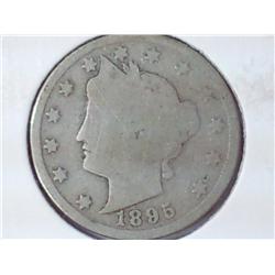 1895 Liberty "V" Nickel