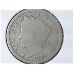 1912-D Liberty "V" Nickel