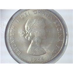 1965 Great Britian Churchill Crown (UNC)