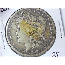 1889-O Morgan Silver Dollar