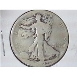 1920-D Walking Liberty Half Dollar