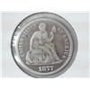 Image 1 : 1877 Seated Liberty Dime (VG+)