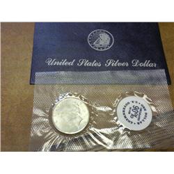1923 Peace Silver Dollar In Scarce Mint Soft Pack
