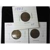 1901, 1902 And 1903 Indian Head Cents