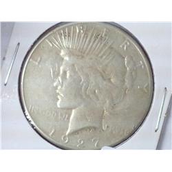 1927 Peace Silver Dollar