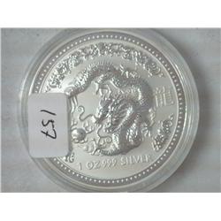 Australia 2000 Year Of The Dragon Dollar (KM-424)