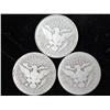 Image 2 : 3 Assorted Barber Quarters
