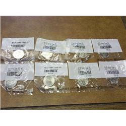 8 Assorted State Quarters (All "P" Mint Marks)