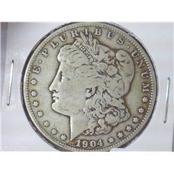 1904-S Morgan Silver Dollar