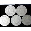 Image 2 : 5 Assorted Liberty "V" Nickels