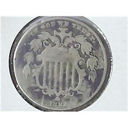 1882 Shield Nickel