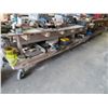 Image 1 : 10' Wood Work Table On Wheels