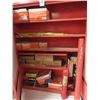 Image 1 : Hilti Orange Metal Wall Hardware Cabinet w/Fasteners