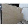 Image 1 : Judarana Gold Polished 10' x 6 1/2' Granite Slab Cut Missing