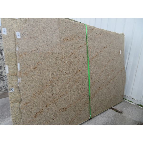 Amarillo Catearal Polished 10' x 6 1/2' Granite Slab