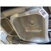 Image 2 : 2-S/S Hand Wash Sink 18" x 16" - 3 X $