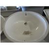 Image 2 : 3-White Corian Undermount Vanity Sink - 3 X $