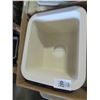 Image 1 : Corian Beige Small Undermount Vanity Sink