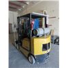 Image 3 : Yale # GLC050 5K Lb. Cap LP Forklift w/Cushion Tires, Side Shift & Double Mast, Shows