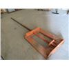 Image 1 : Carpet Pole Forklift Attachment