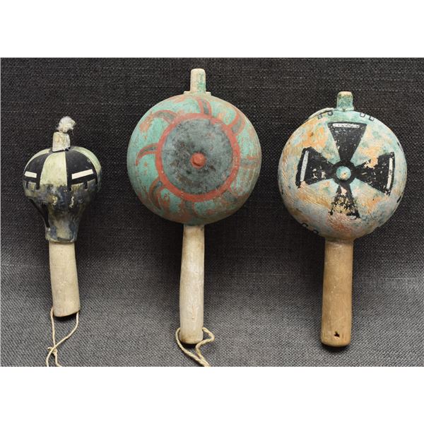 HOPI INDIAN RATTLES