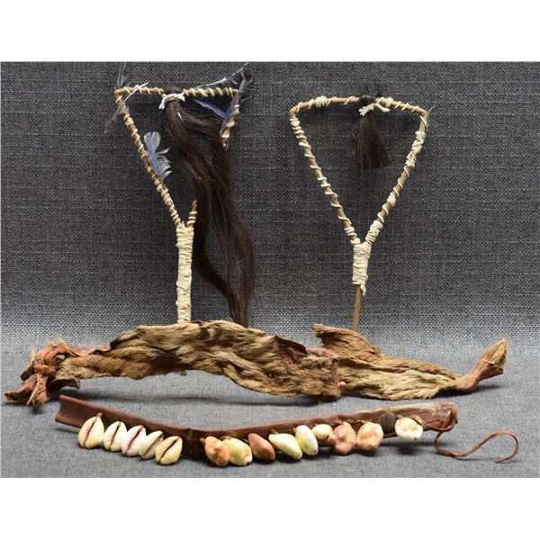 HOPI INDIAN BANDS AND WANDS