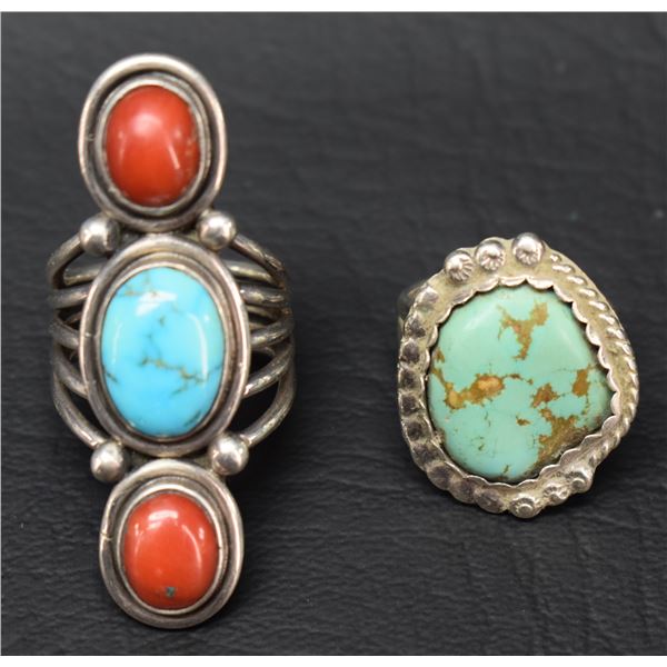 NAVAJO INDIAN RINGS
