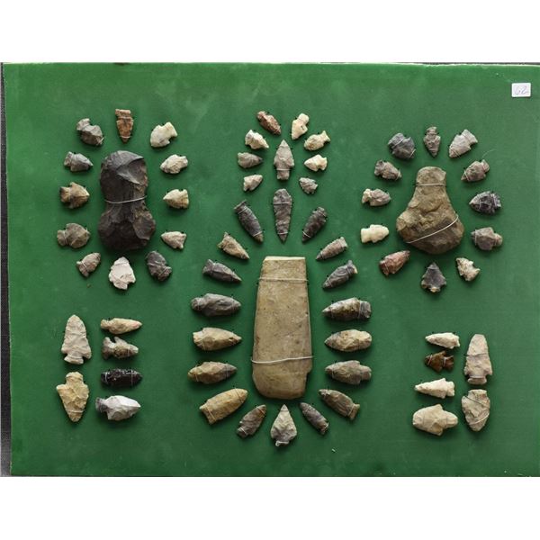 PREHISTORIC INDIAN STONE ARTIFACTS
