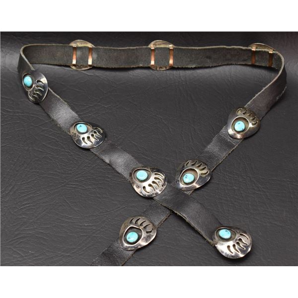 NAVAJO INDIAN CONCHO BELT