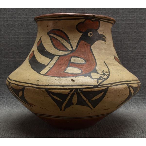 SAN ILDEFONSO INDIAN POTTERY OLLA