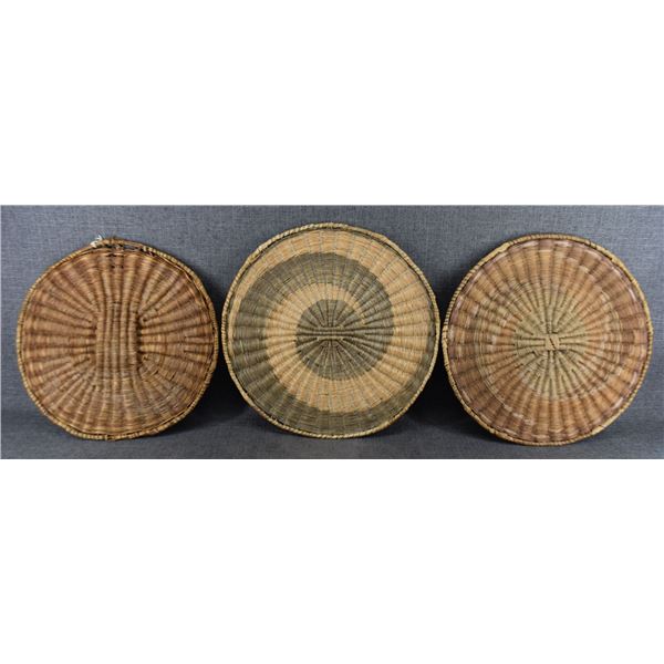 HOPI INDIAN BASKETRY PLAQUES