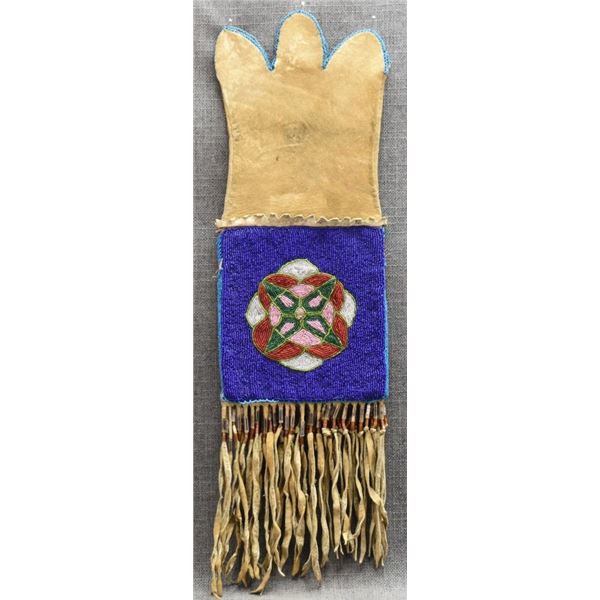 PLAINS CREE INDIAN TOBACCO BAG