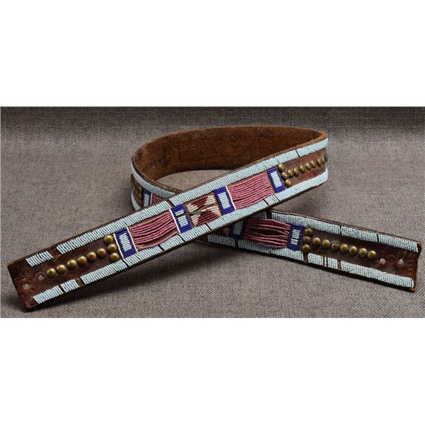CROW INDIAN PANEL BELT