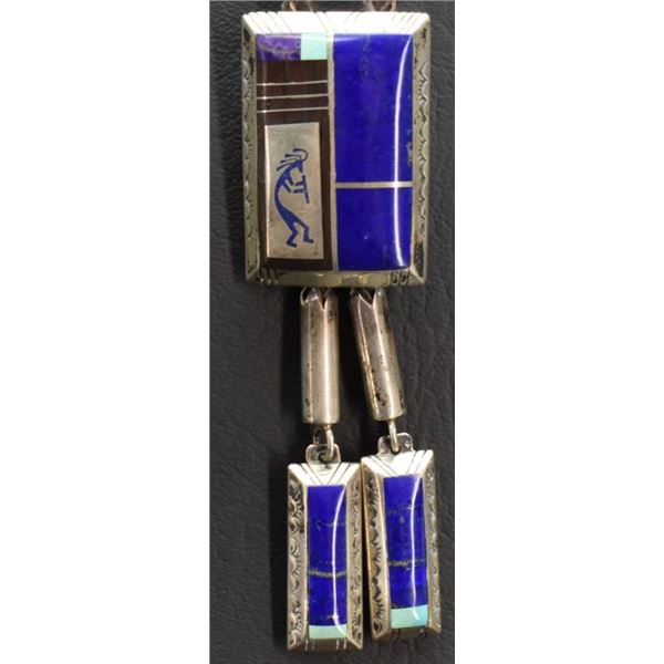 NAVAJO INDIAN BOLO ( DEMPSEY BITSUIE)