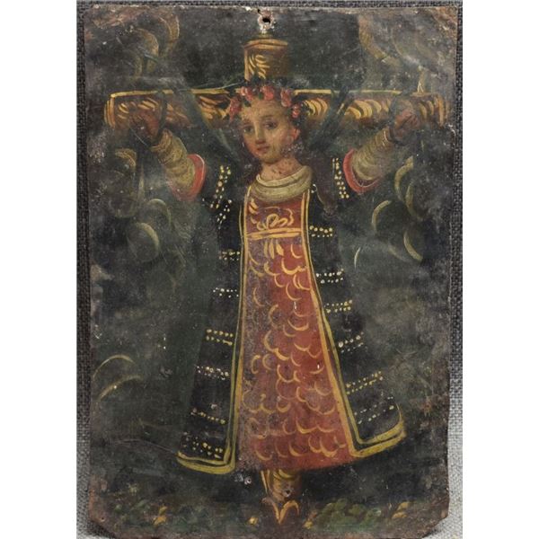 MEXICAN TIN RETABLO