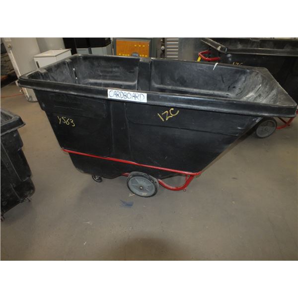 Big Waste Bin On Wheels