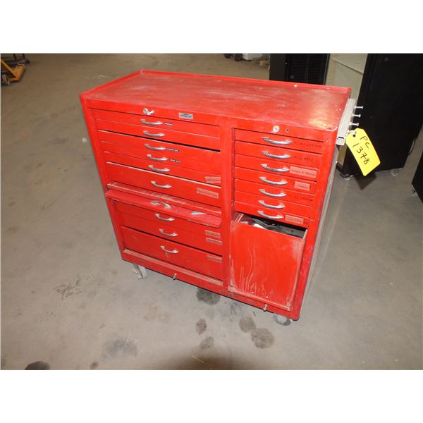 Red Tool Chest On Wheels