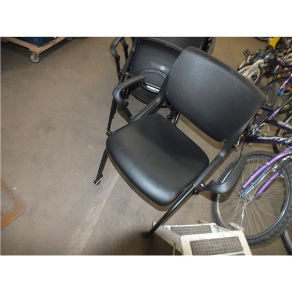 11 Rolling Stacking Chairs