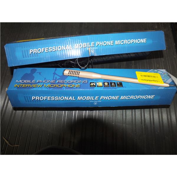 2 Mobile Phone Microphones